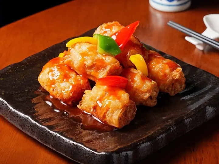 招牌料理:糖醋百花油條