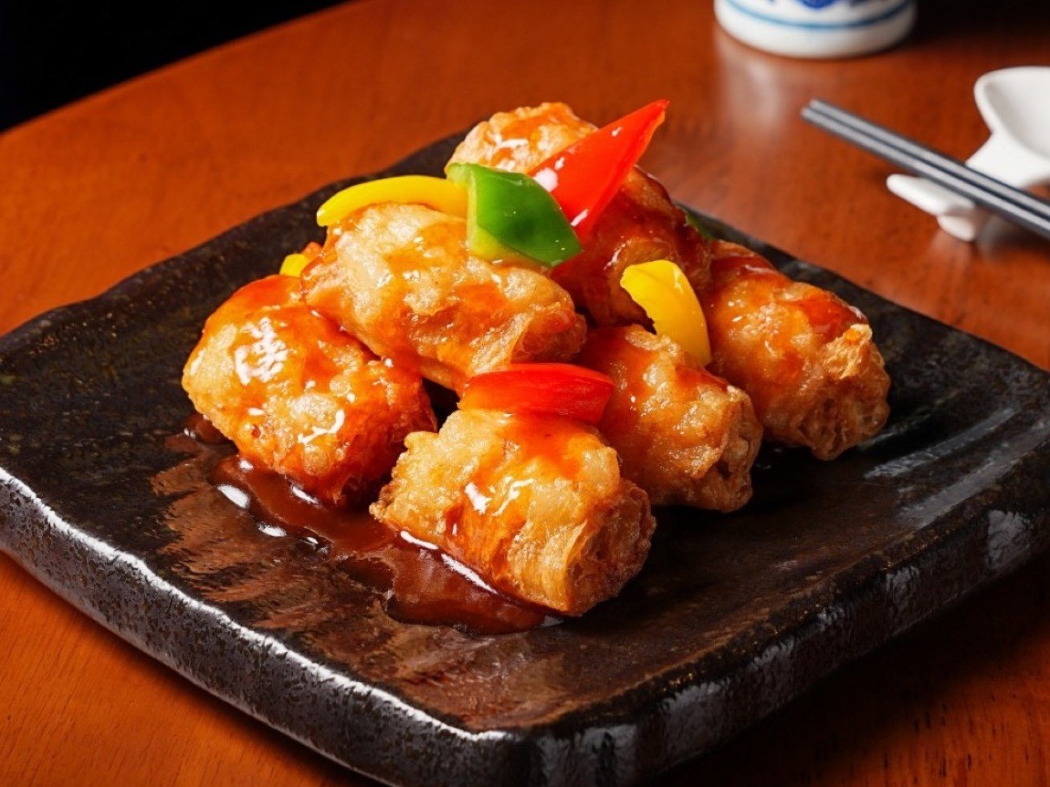 招牌料理:糖醋百花油條