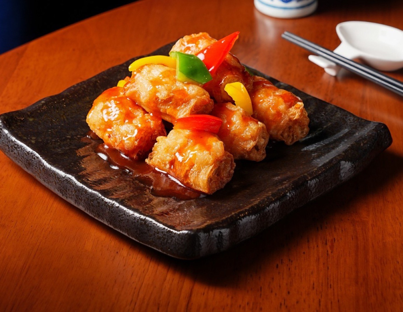 招牌料理:糖醋百花油條